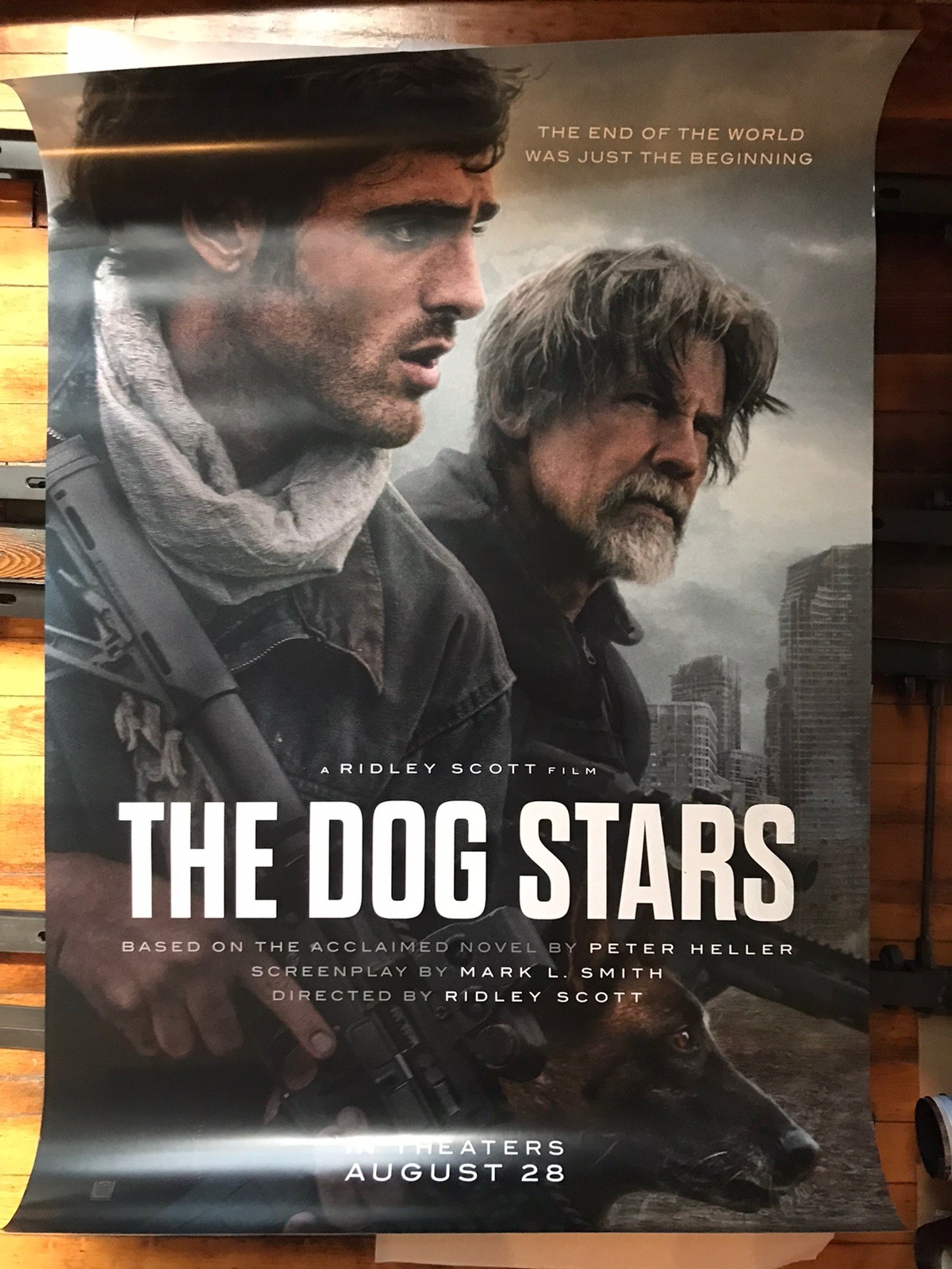 The Dog Stars 27×40 DS one sheet movie poster Ridley Scott 20th Century 2026