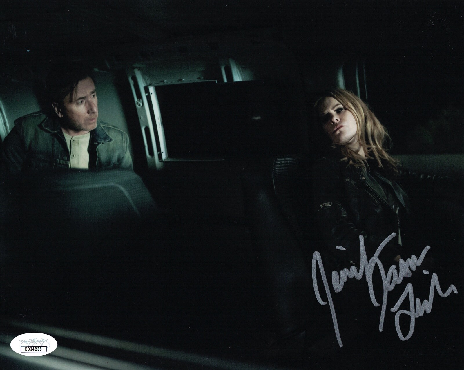 JENNIFER JASON LEIGH Signed TWIN PEAKS 8×10 Full Autograph JSA COA