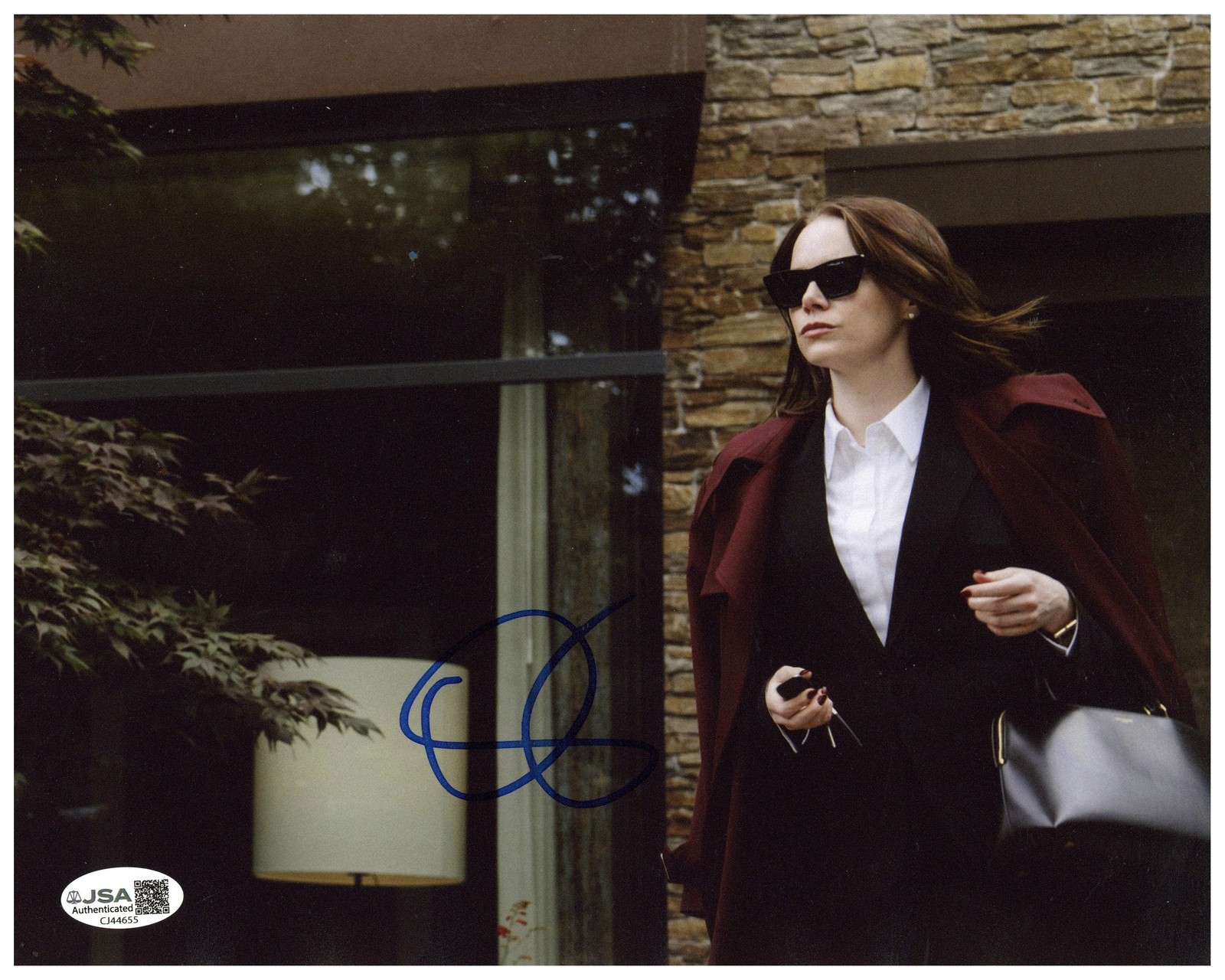 Emma Stone Signed 8×10 Photo Bugonia Autographed JSA COA