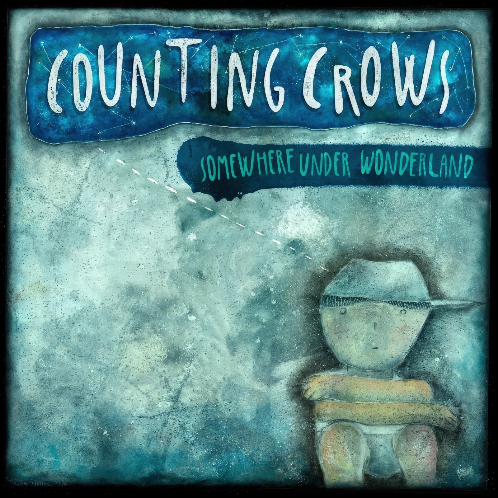 Counting Crows Somewhere Under Wonderland 12×12 Album Cover Replica Poster