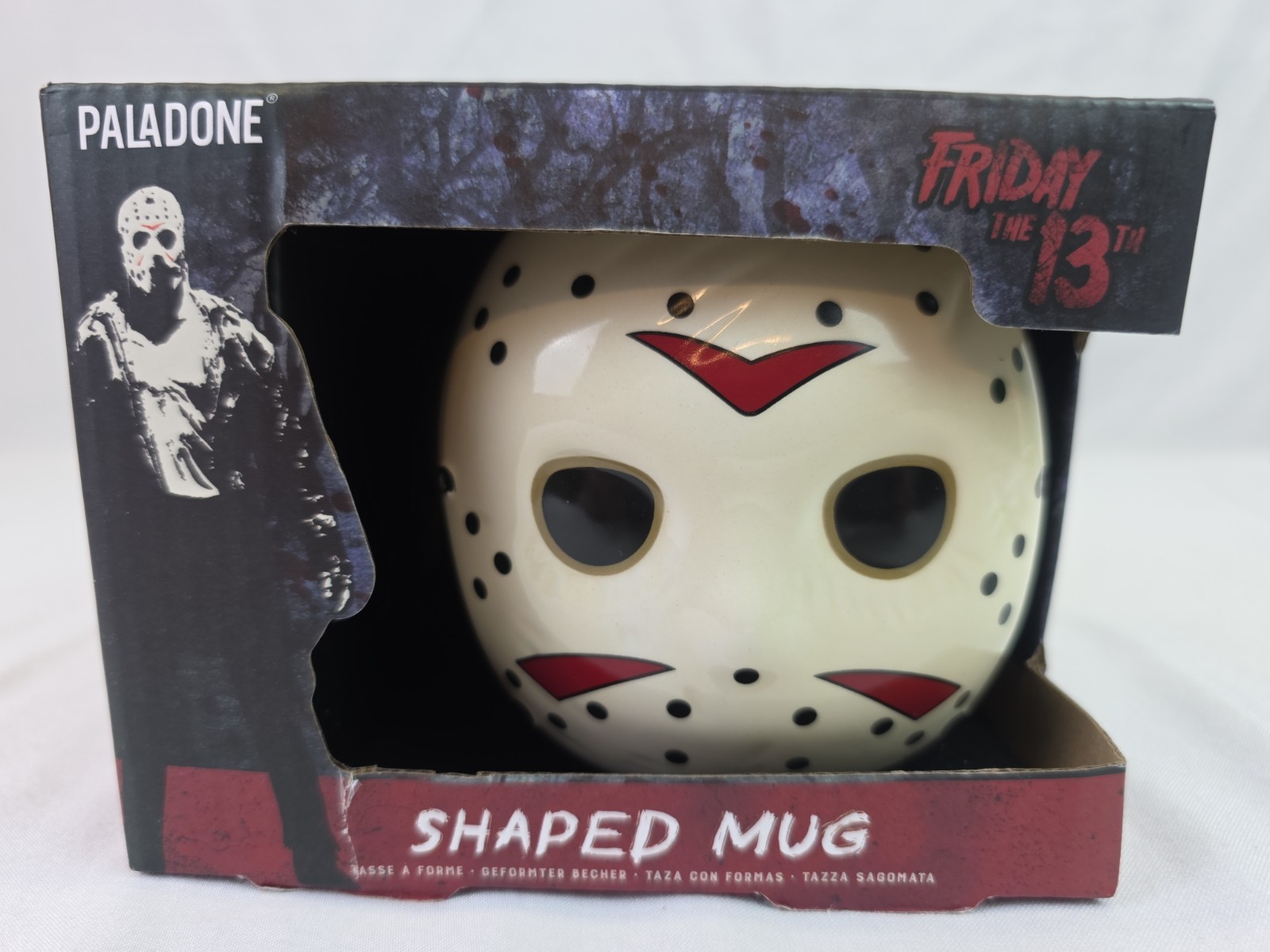 NEW Paladone Friday the 13th Oversized Jason Vorhees Mask Shaped Mug Paladone