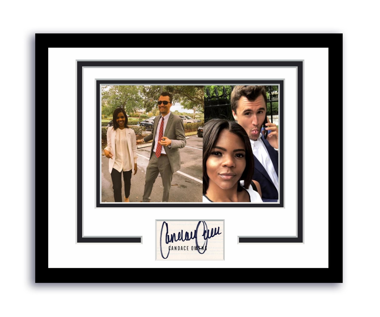 Candace Owens Autographed Signed 11×14 Framed Photo Charlie Kirk ACOA