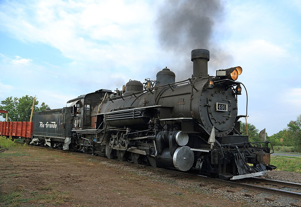 Drgw k37 in Service Golden Co 8×10 Picture Celebrity Print