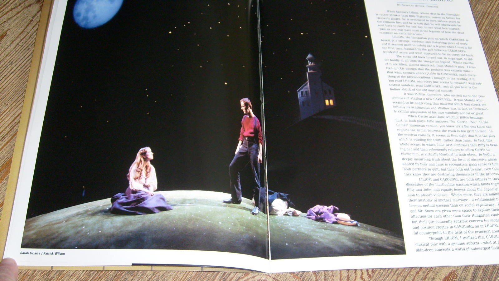 Carousel Program 1996 Patrick Wilson Rodgers Hammerstein Royal National Theatre