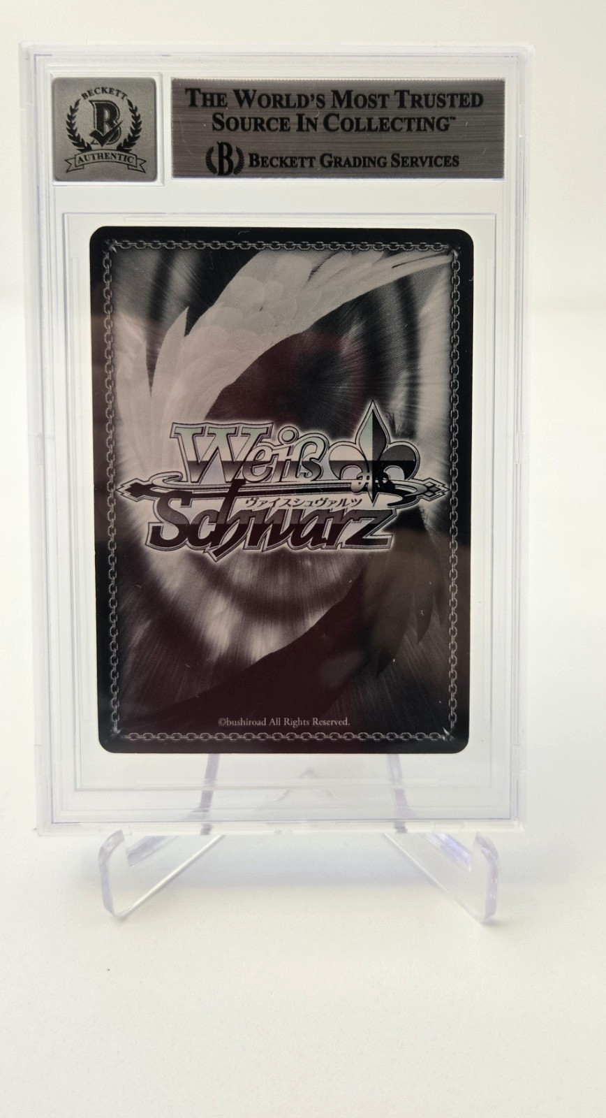 Chika Kaguya-Sama Signed Card Jad Saxton Slab Beckett 10 Weiss Schwarz Auto 471