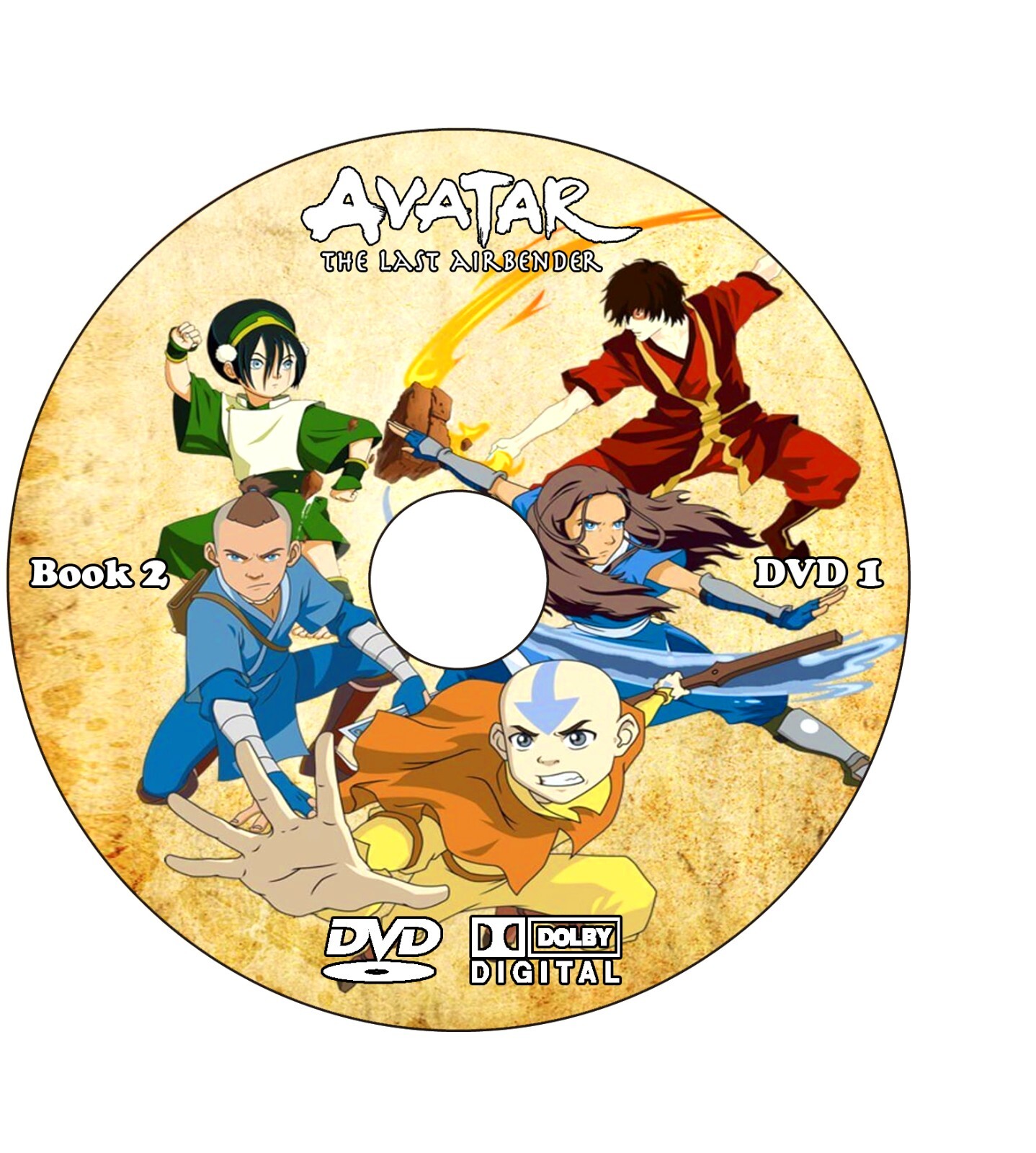 Avatar: The Last Airbender Complete Series Book 1-3 Episodes 1-61 English Audio