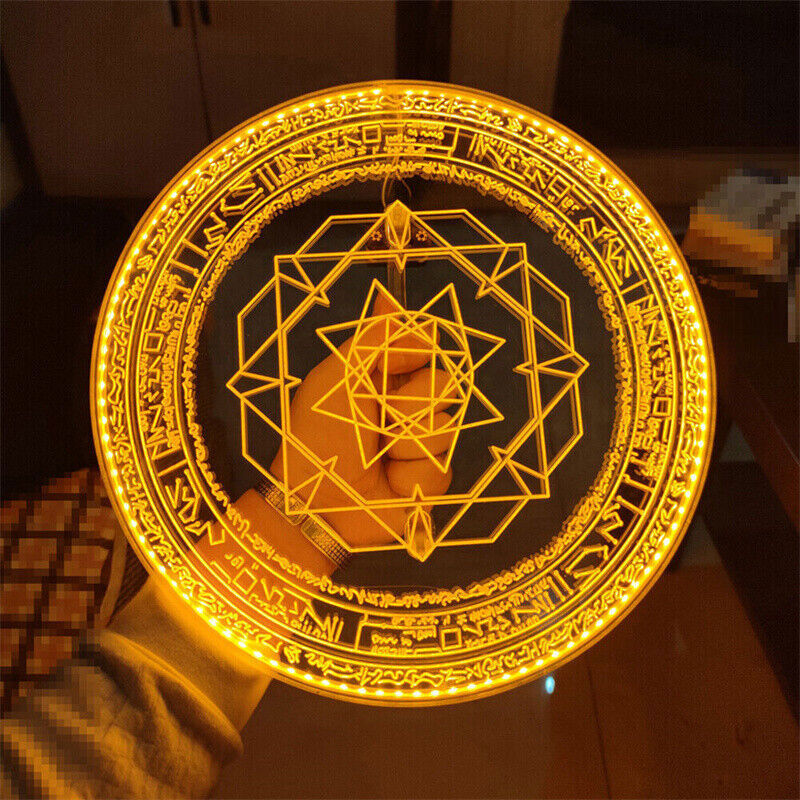 New Doctor Strange Stephen Strange Cosplay Prop 30cm LED Magic Disc Handheld Toy