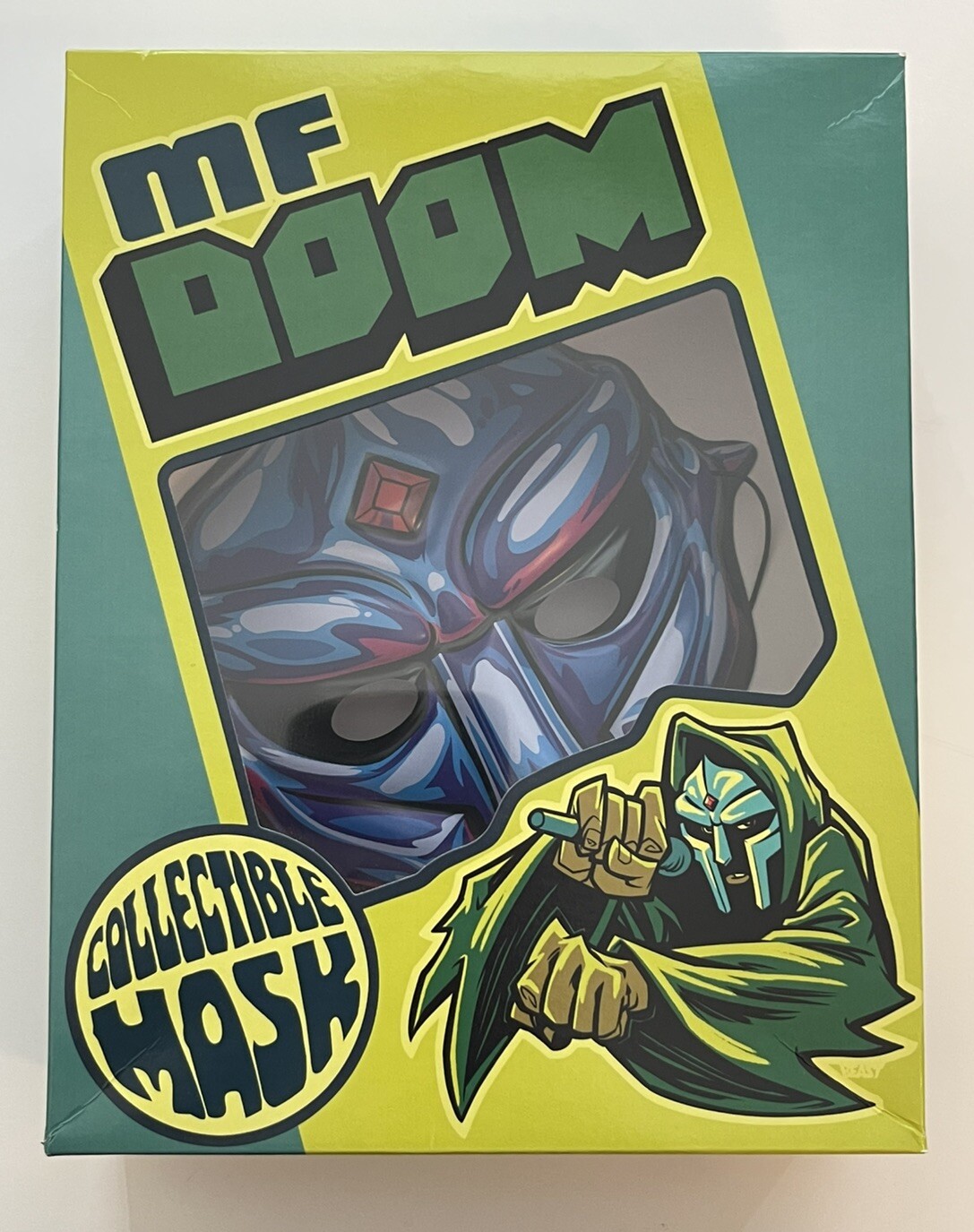 MF DOOM Collectible Mask Sapphire Blue Rhymesayers Gas Drawls Rare New Numbered