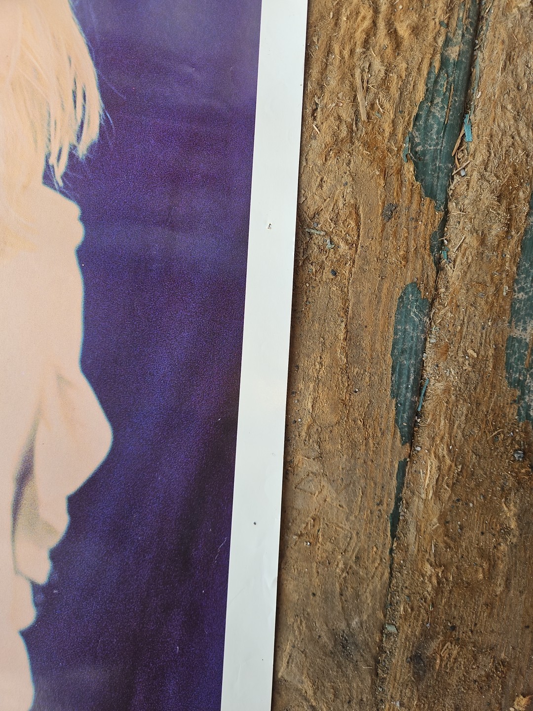 Vintage 90s Courtney Love Hole Band Poster Album Promo 35 X 25 Inches Used