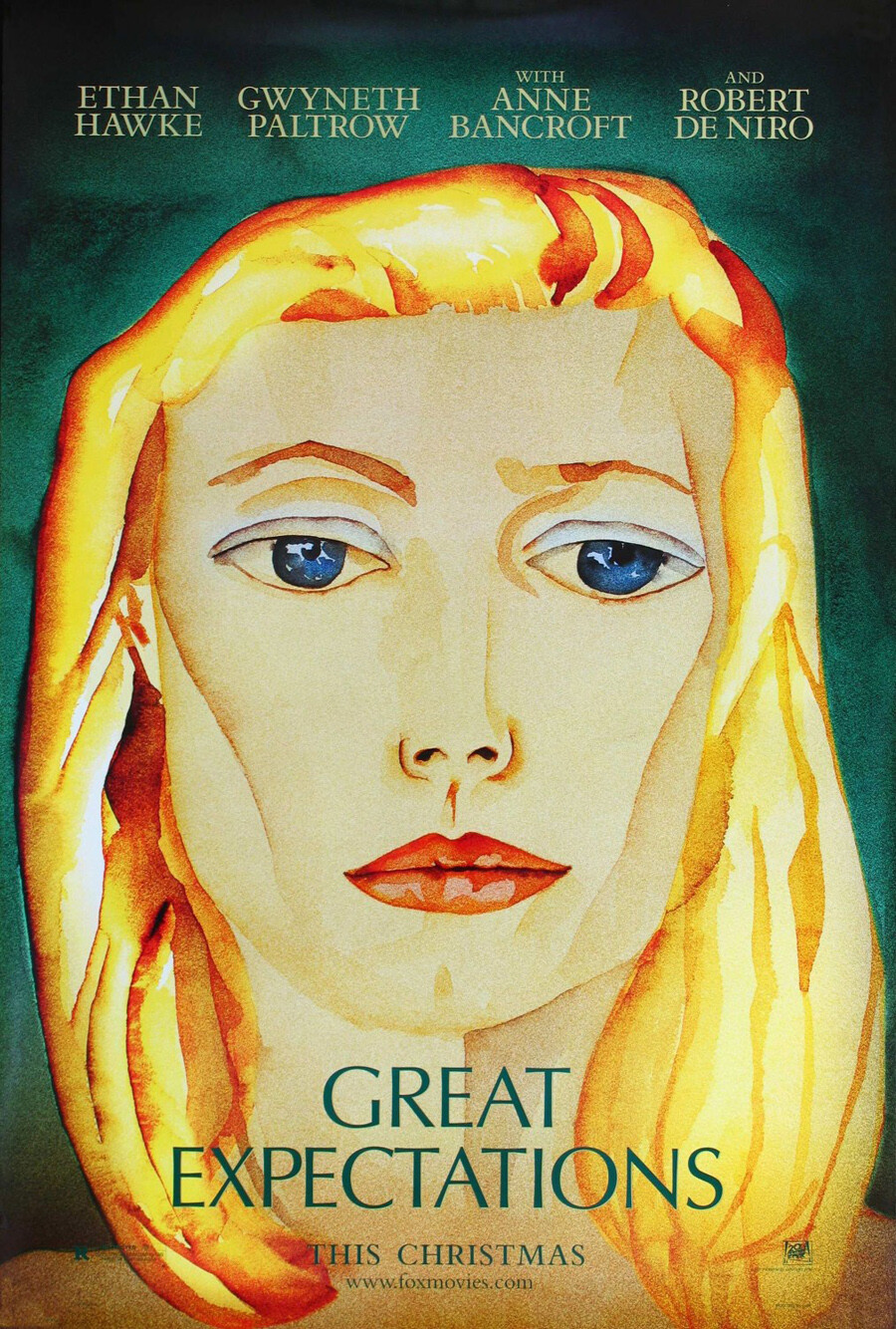 GREAT EXPECTATIONS MOVIE POSTER 2 Sided ORIGINAL Advance 27×40 GWYNETH PALTROW