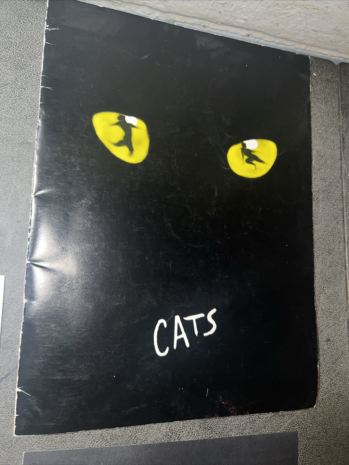 Cats The Musical Program 1981 Vintage w/ Cast Fold Out & Handout