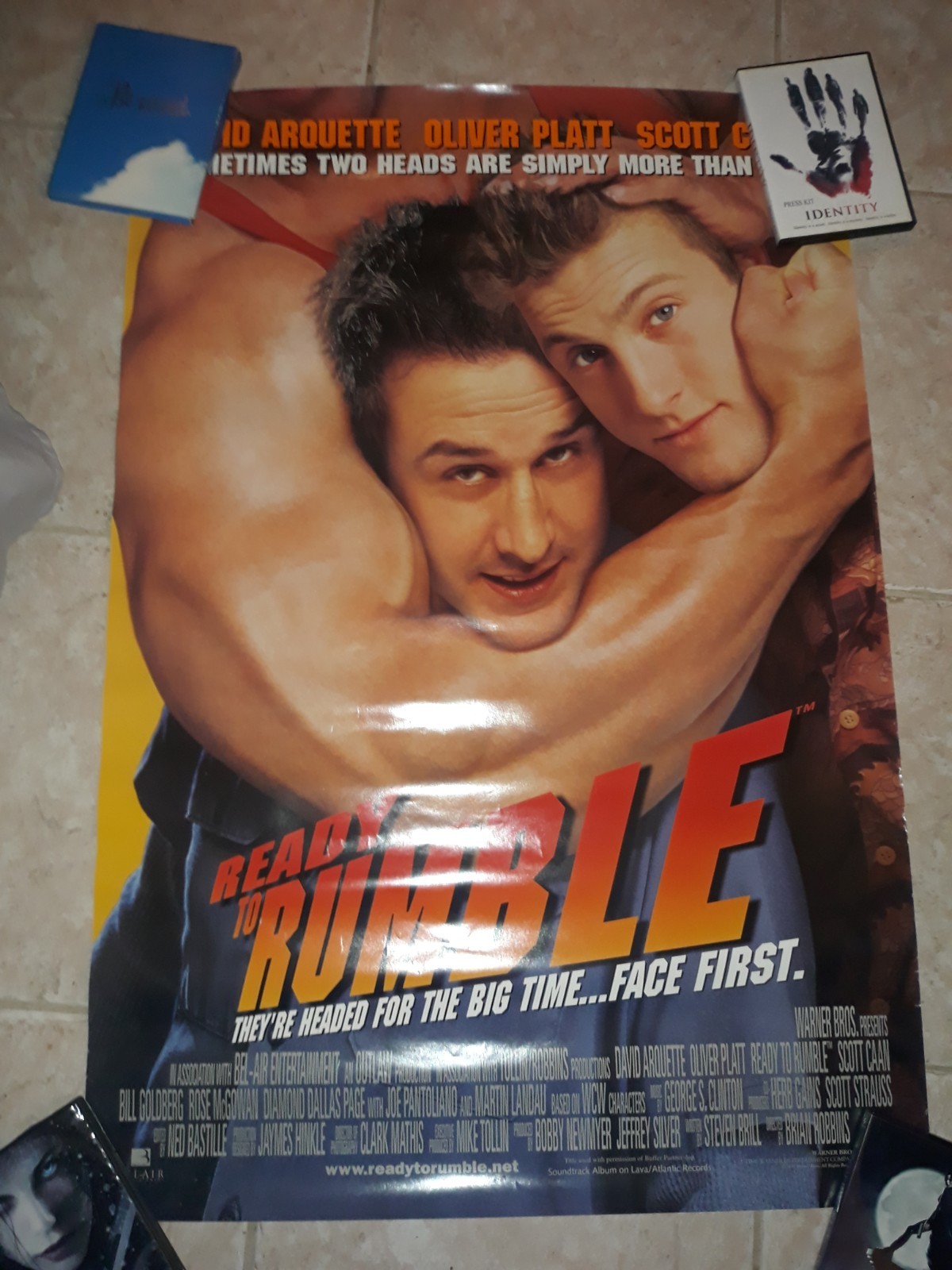 READY TO RUMBLE 27″x40″ Original Movie Poster One Sheet 2000 David Arquette #JVS