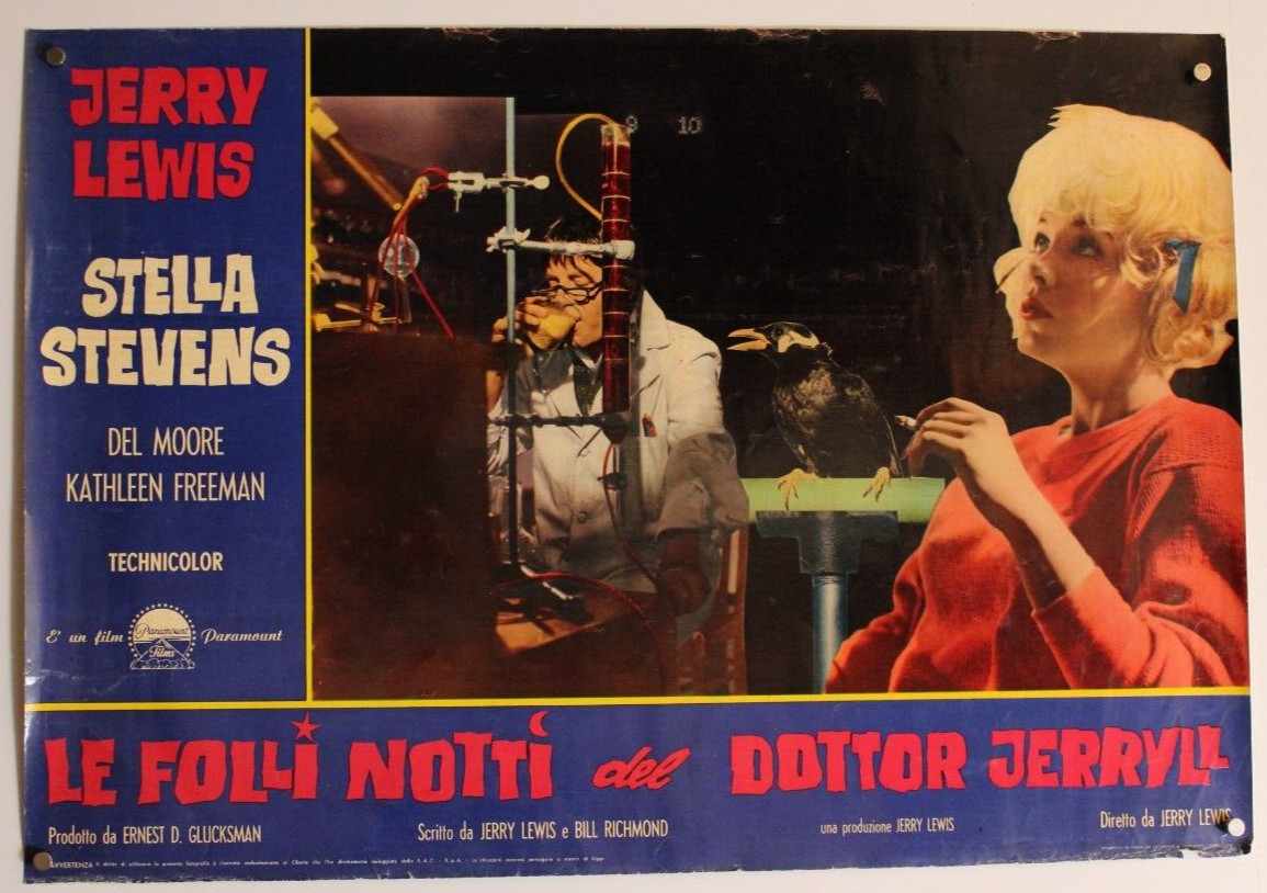 The Nutty Professor (1963) movie poster (Italian) Jerry Lewis