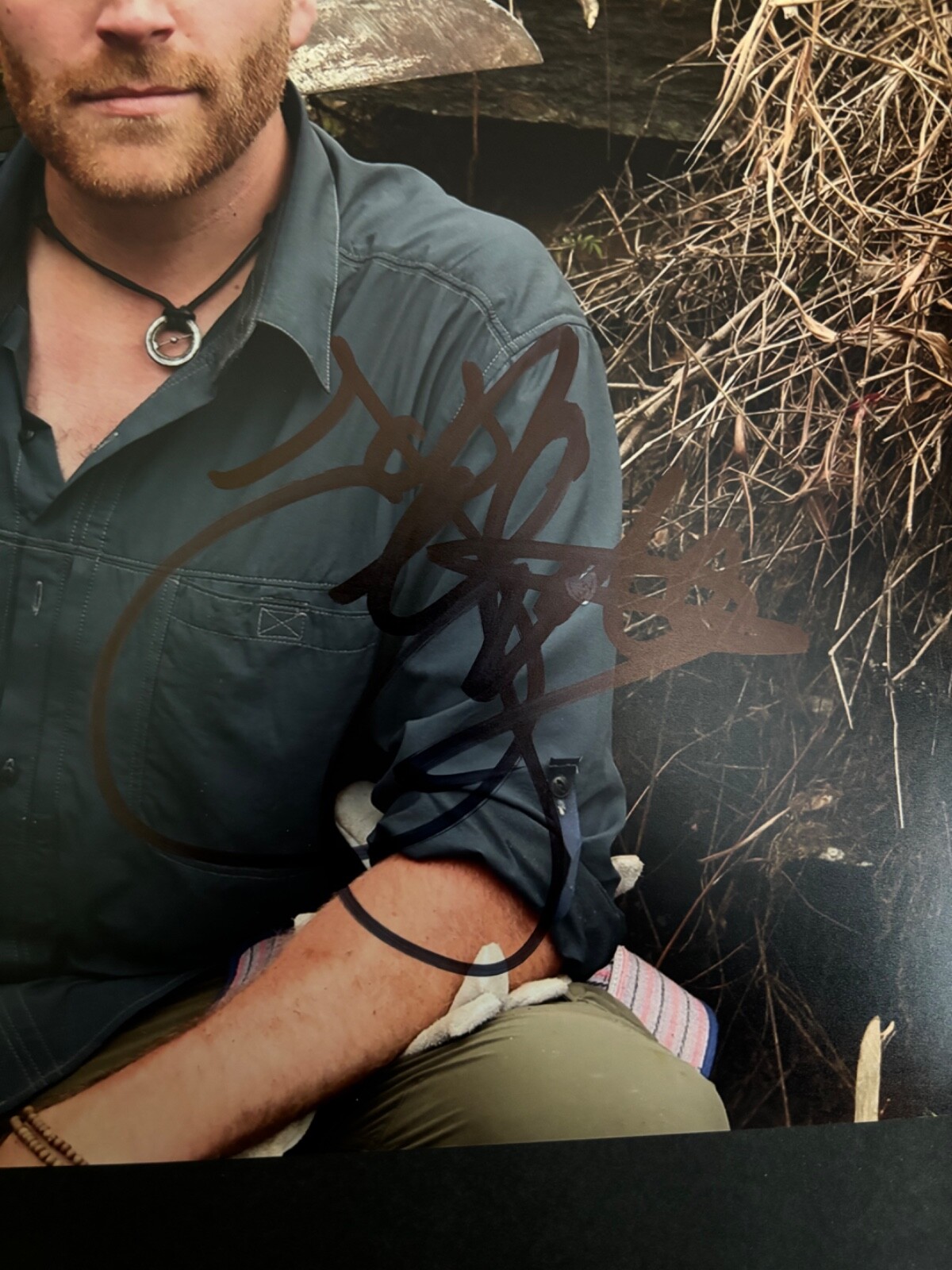 Josh Gates Signed 11×14 Expedition Unknown BAS Beckett Destination Truth TV Host