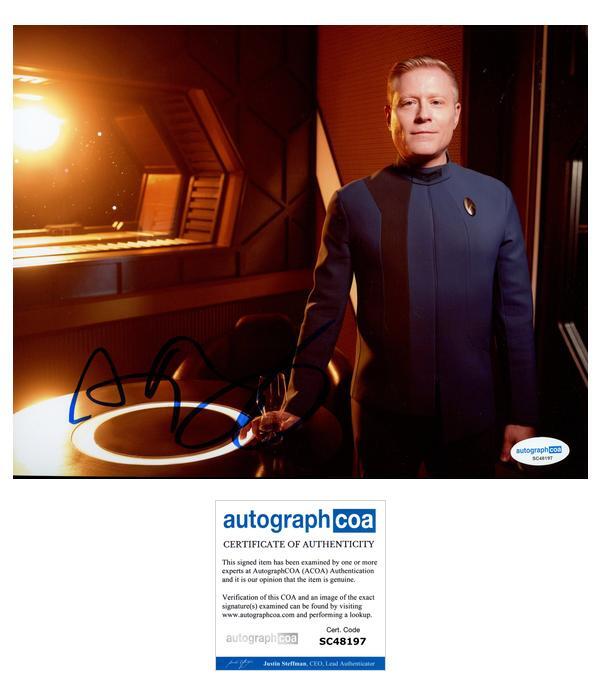 Anthony Rapp “Star Trek: Discovery” AUTOGRAPH Signed ‘Stamets’ 8×10 Photo H ACOA