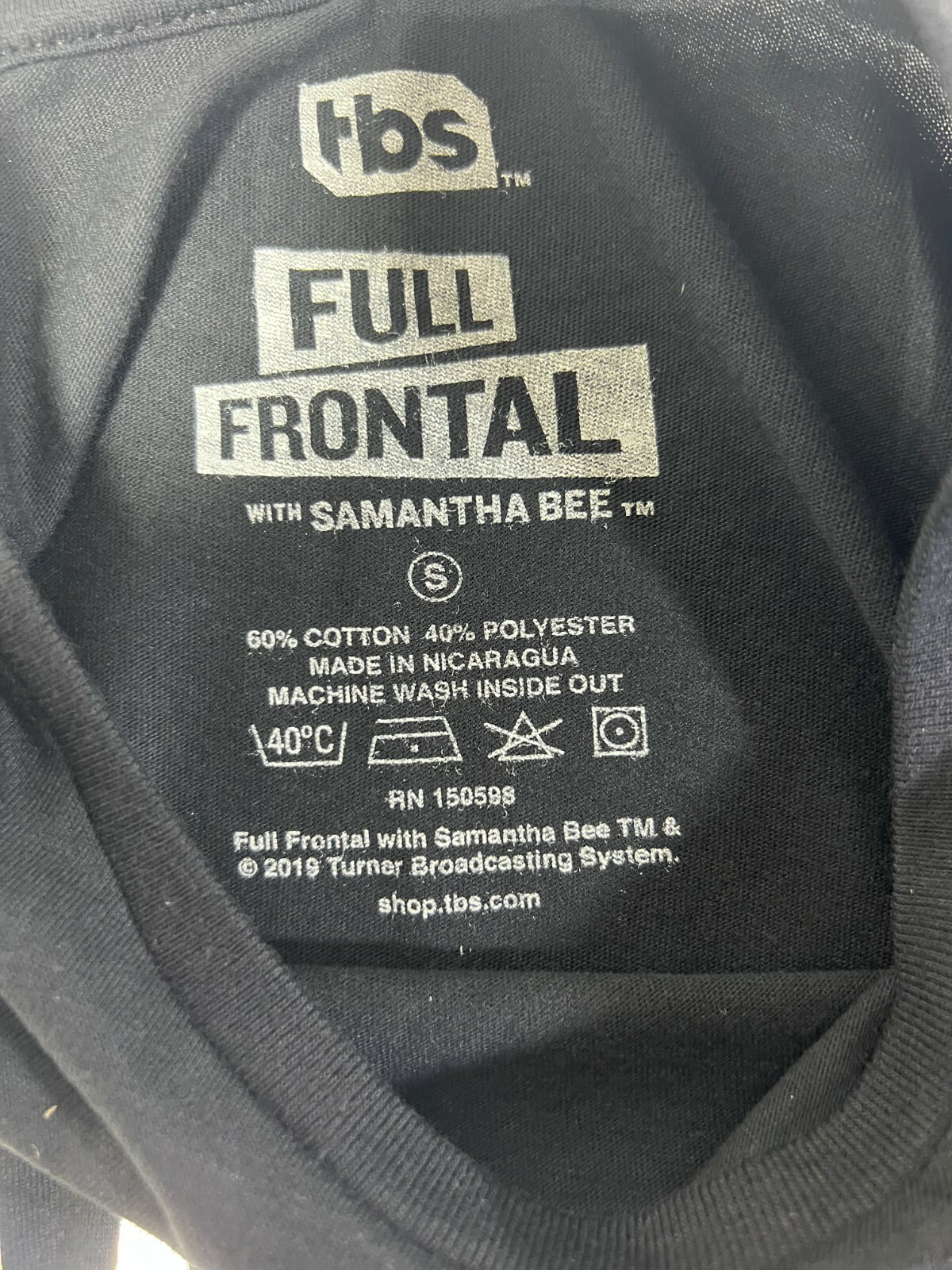 FULL FRONTAL with SAMANTHA BEE ” Samantha Bee Rock Inspired ” TEE T-Shirt NEW!!!