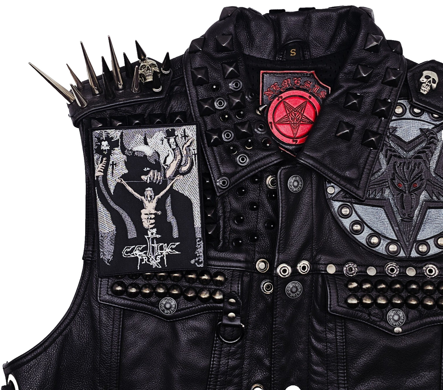 CELTIC FROST TO MEGA THERION | SQUARE BORDER EMBROIDERED PATCH