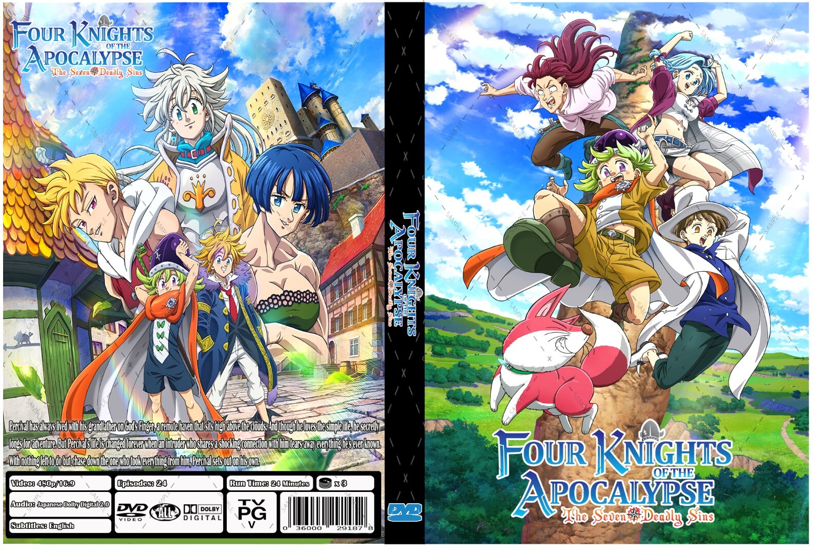 The Seven Deadly Sins Four Knights of the Apocalypse Episodes 1-24