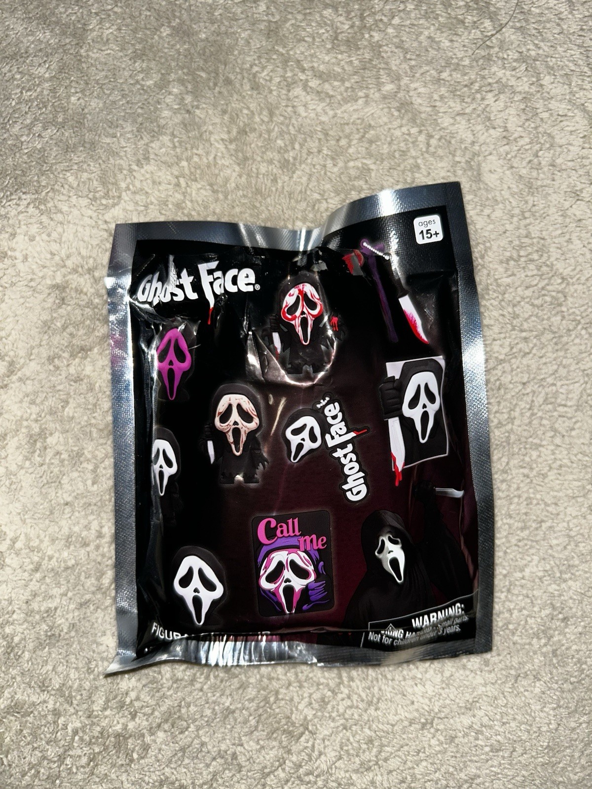 Rare Chase Ghost face Blind Bag Clip