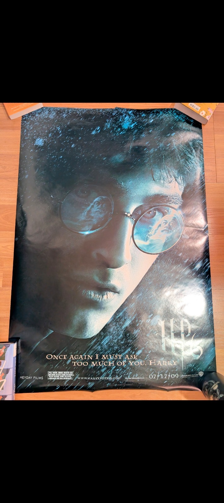 Harry Potter Authentic Movie Poster LOT of 5 Posters Size 27 x 40