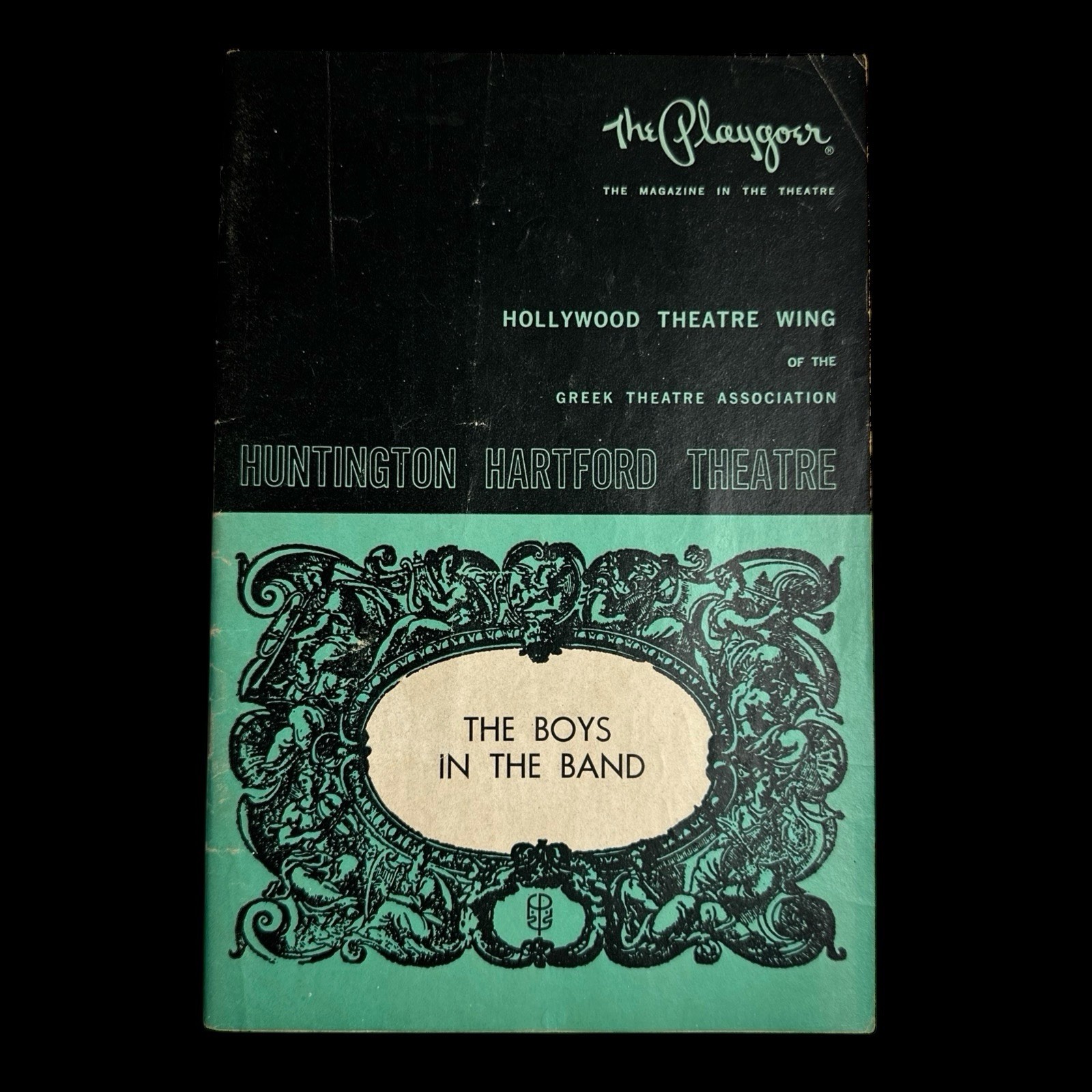 Cliff Gorman “THE BOYS IN THE BAND” Mart Crowley 1969 Los Angeles Playbill