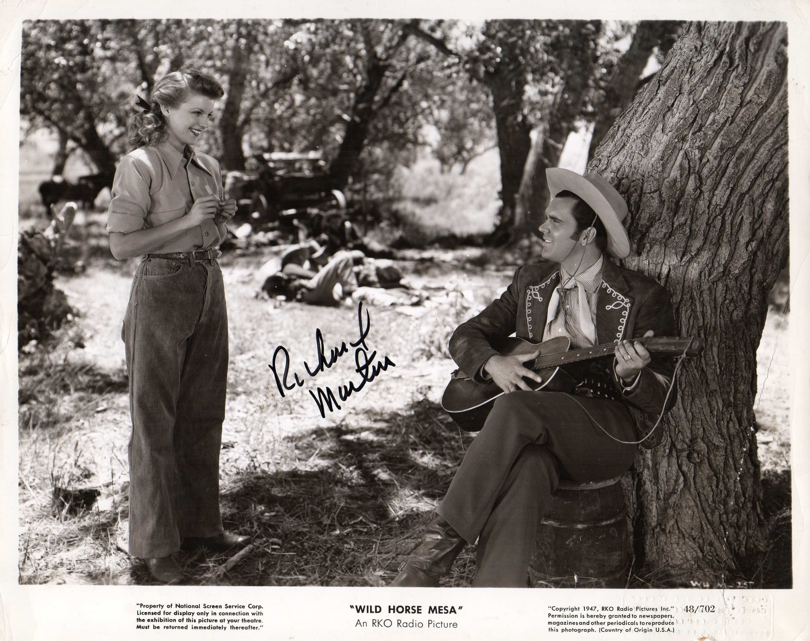 M-RICHARD MARTIN Autographed Photo W/COA
