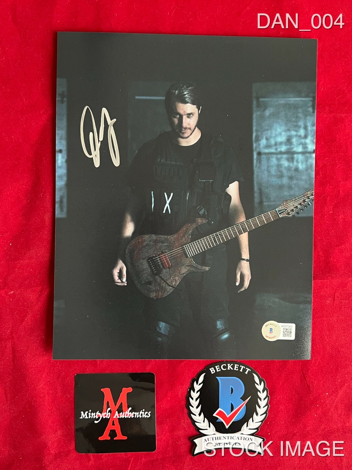 DAN SUGARMAN ICE NINE KILLS SIGNED 8×10 PHOTO! BECKETT! WELCOME TO HORRORWOOD!