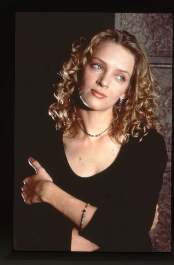 Uma Thurman 1990’s Glamour Portrait Vintage Photo Agency 35mm Transparency