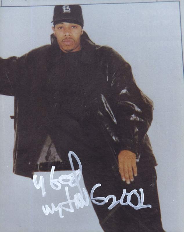 Wu Tang Clan U God authentic signed rap 8×10 photo W/Certificate Autographed 190