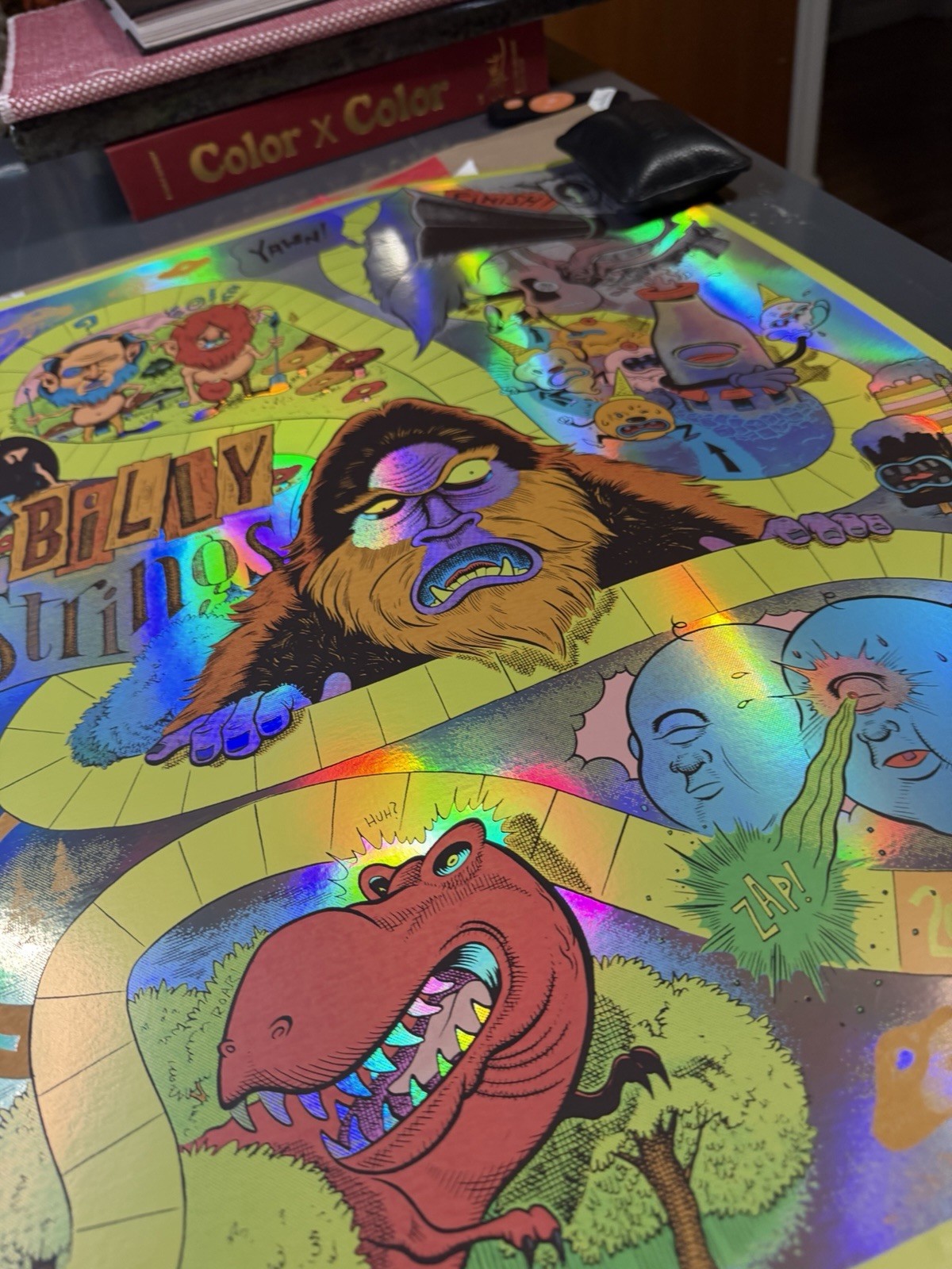 Billy Strings Boston 2023 Uncut Foil Poster Your Cinema AP 9/40 See Pics