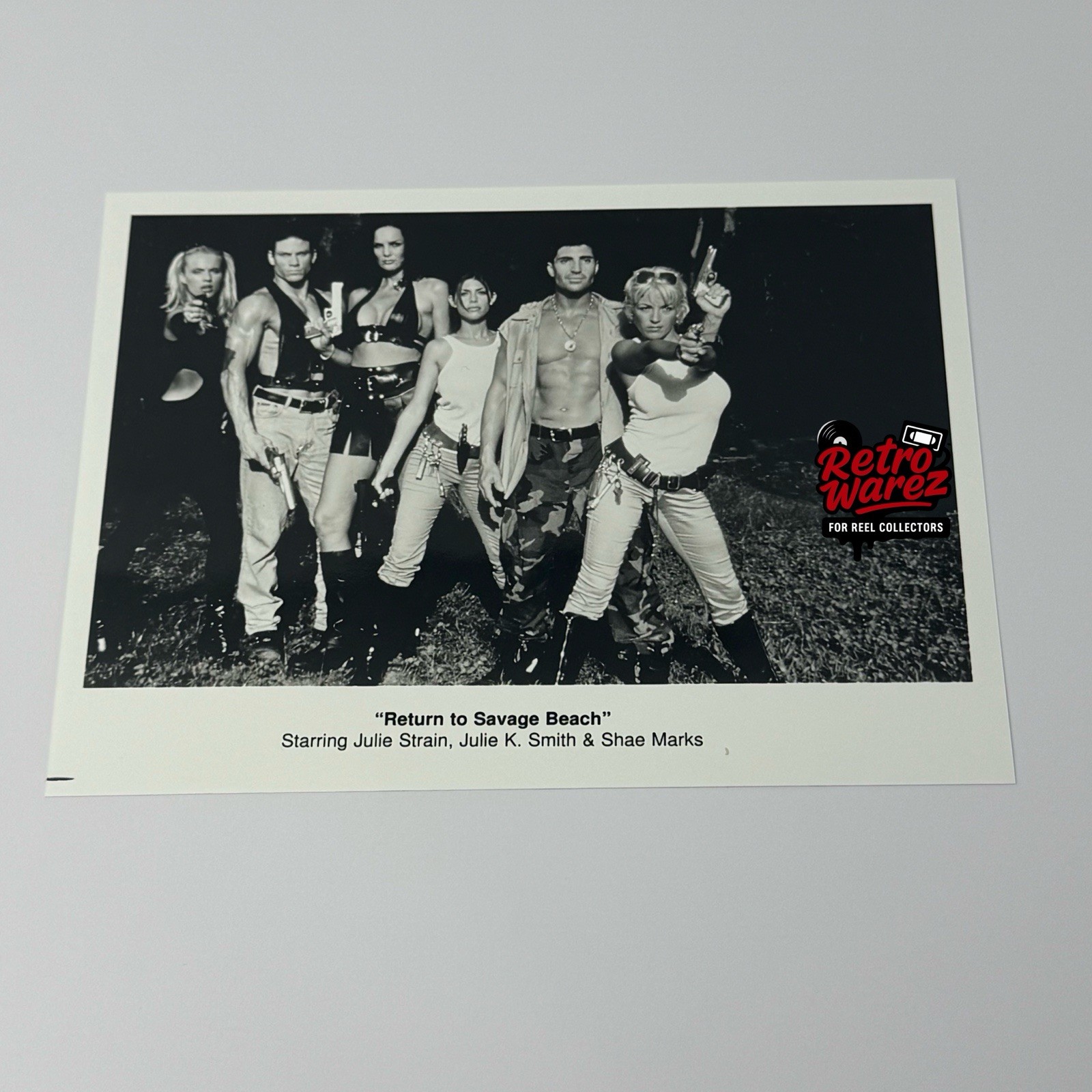 Julie Strain Shae Marks Day Of The Warrior Movie Promo Photo 7×5” 1996