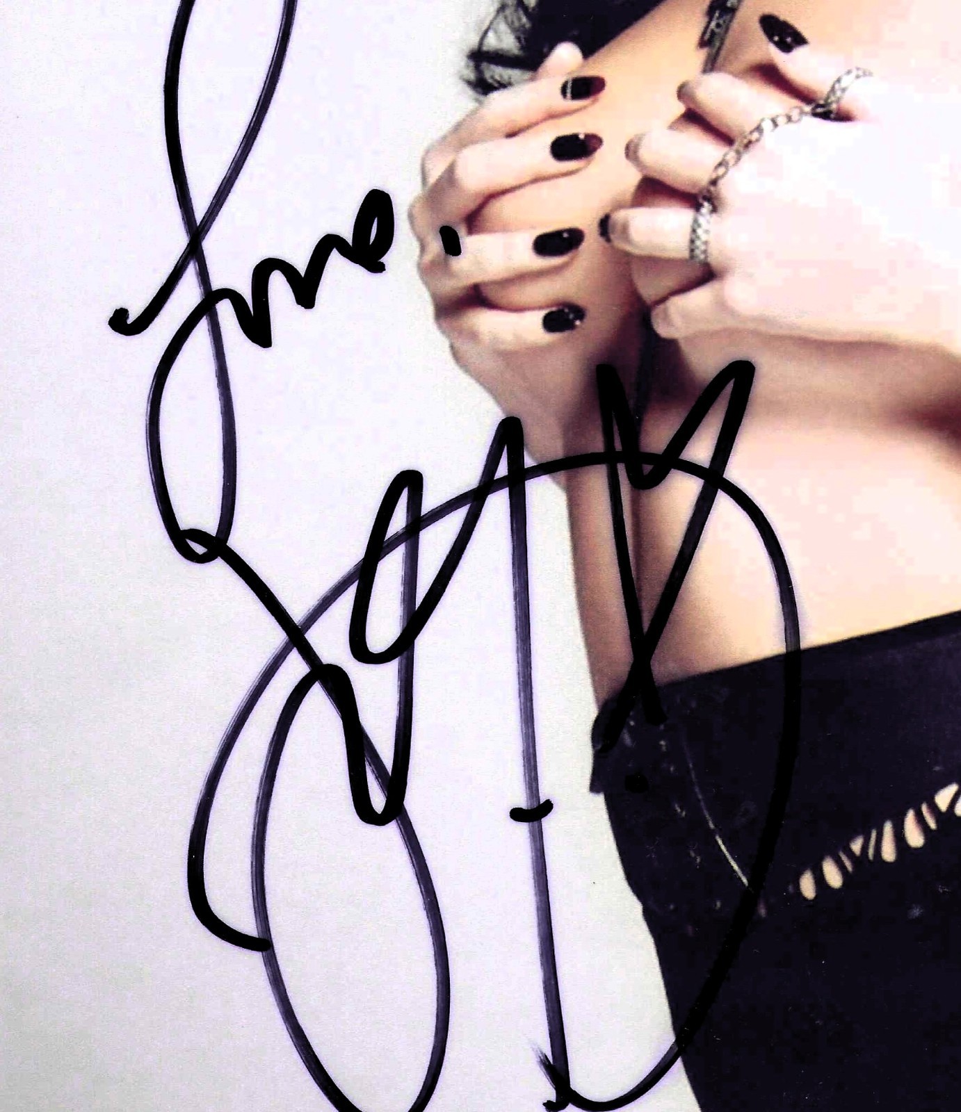 KATY PERRY signed approx. 8×12 with COA
