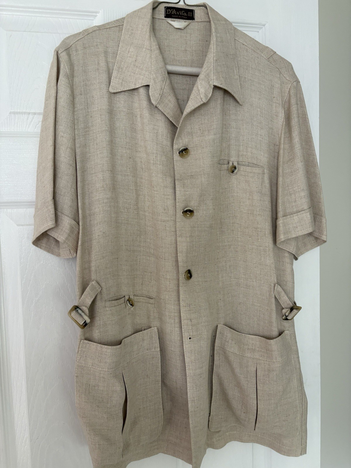 Country Music Legend George Jones Owned And Worn Leisure Shirt with COA