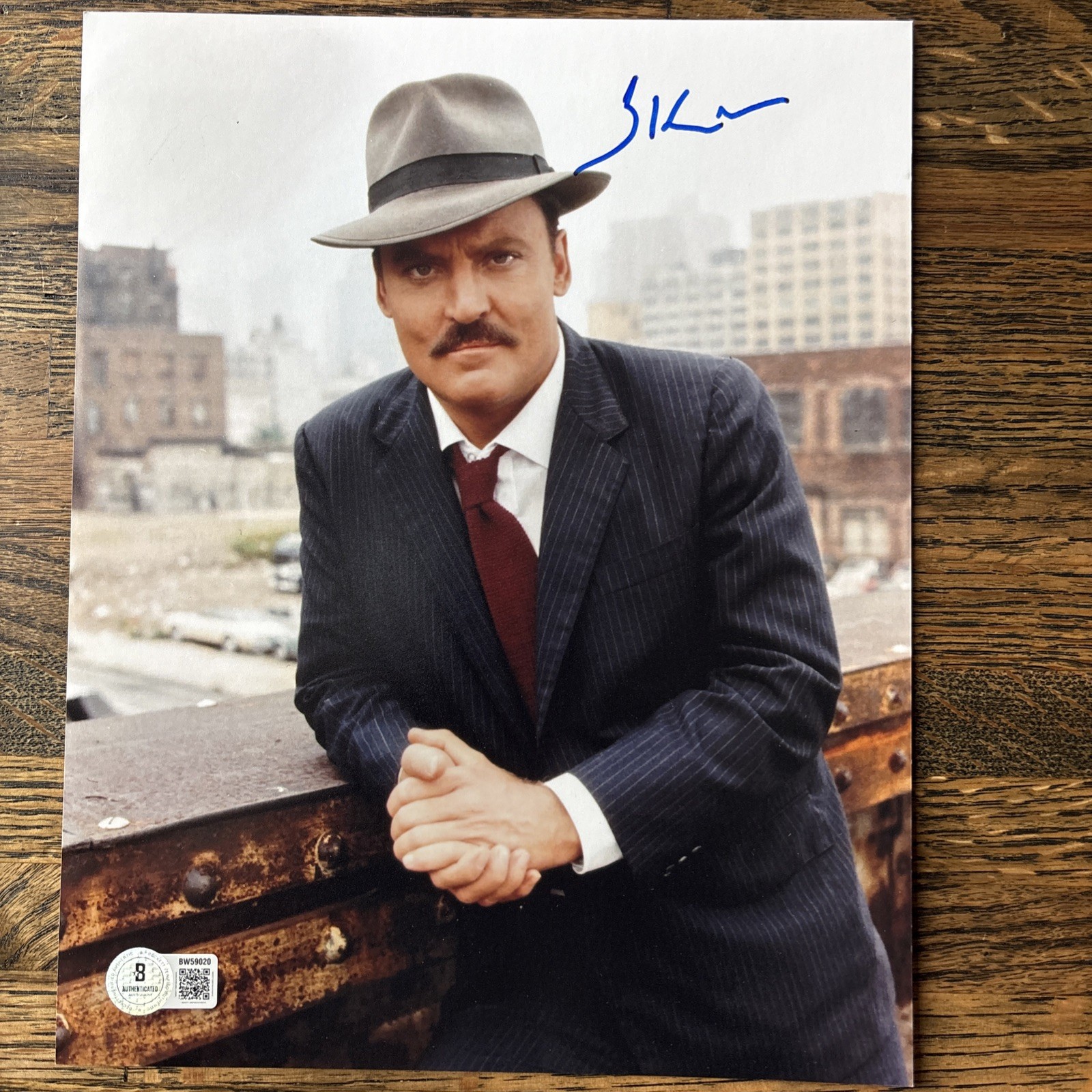 Stacy Keach Signed Autographed 8X10 Beckett COA Mike Hammer