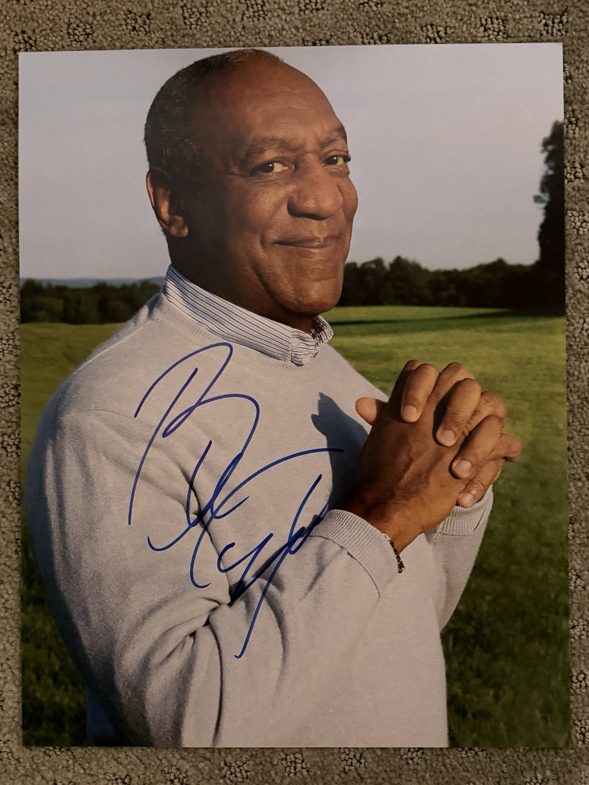Bill Cosby HAND SIGNED 11×14 Photograph