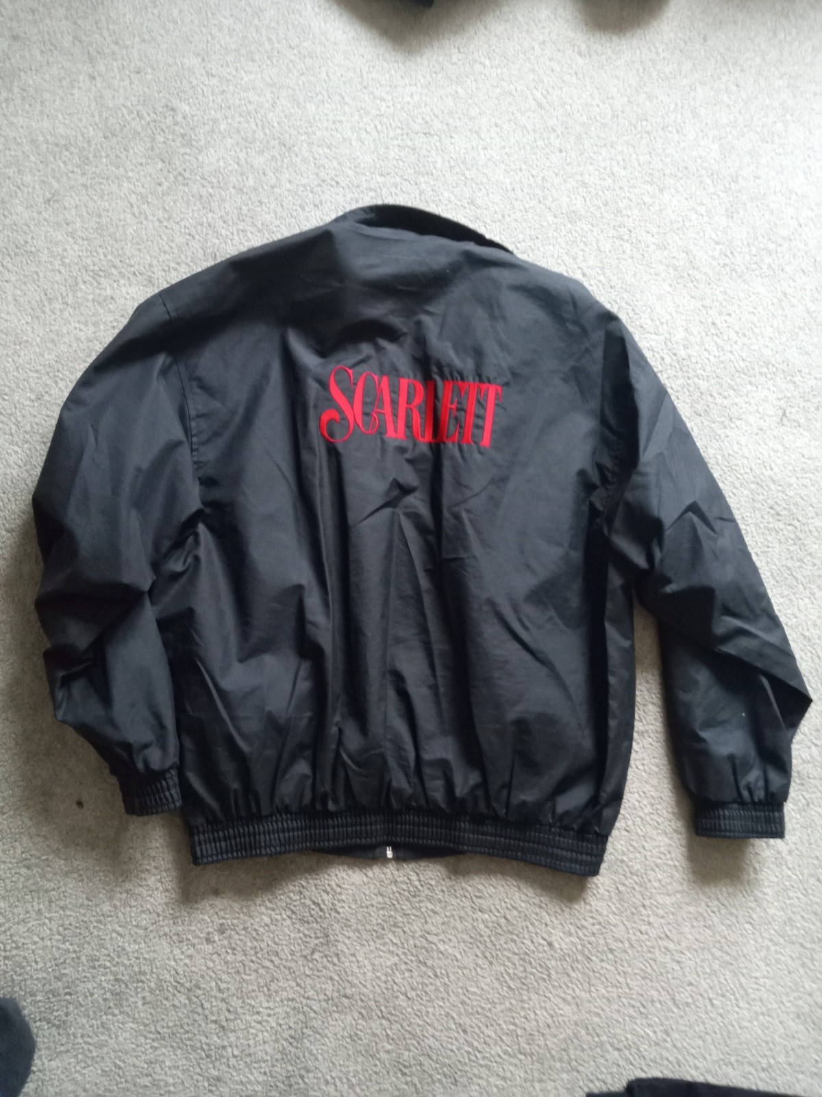 scarlett vintage 1994 tv show crew jacket gone with the wind size large