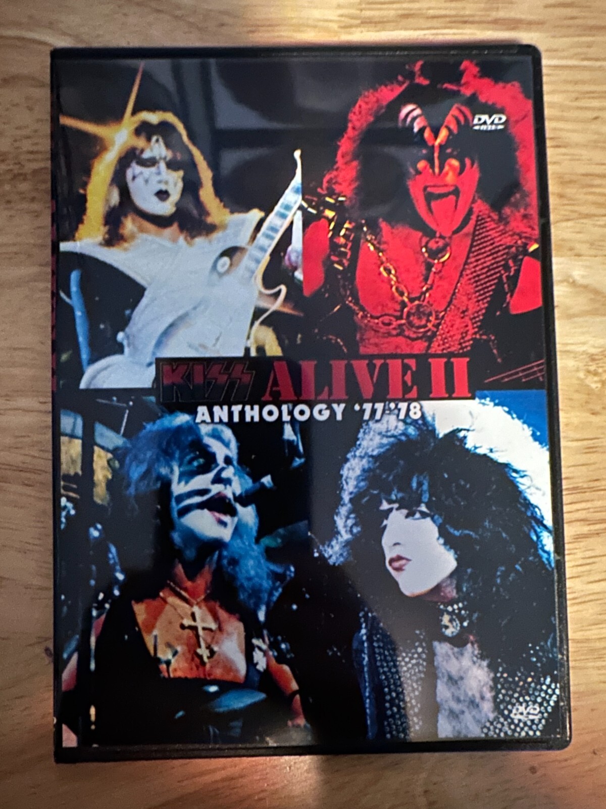 KISS – ALIVE II Anthology 1977 Live DVD Live Enhanced Edition Ace Frehley