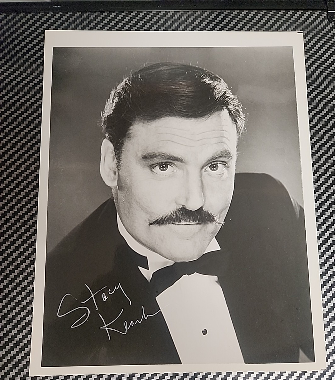 STACY KEACH Auto Signed 8×10 Photo MIKE HAMYER Rare Autograph