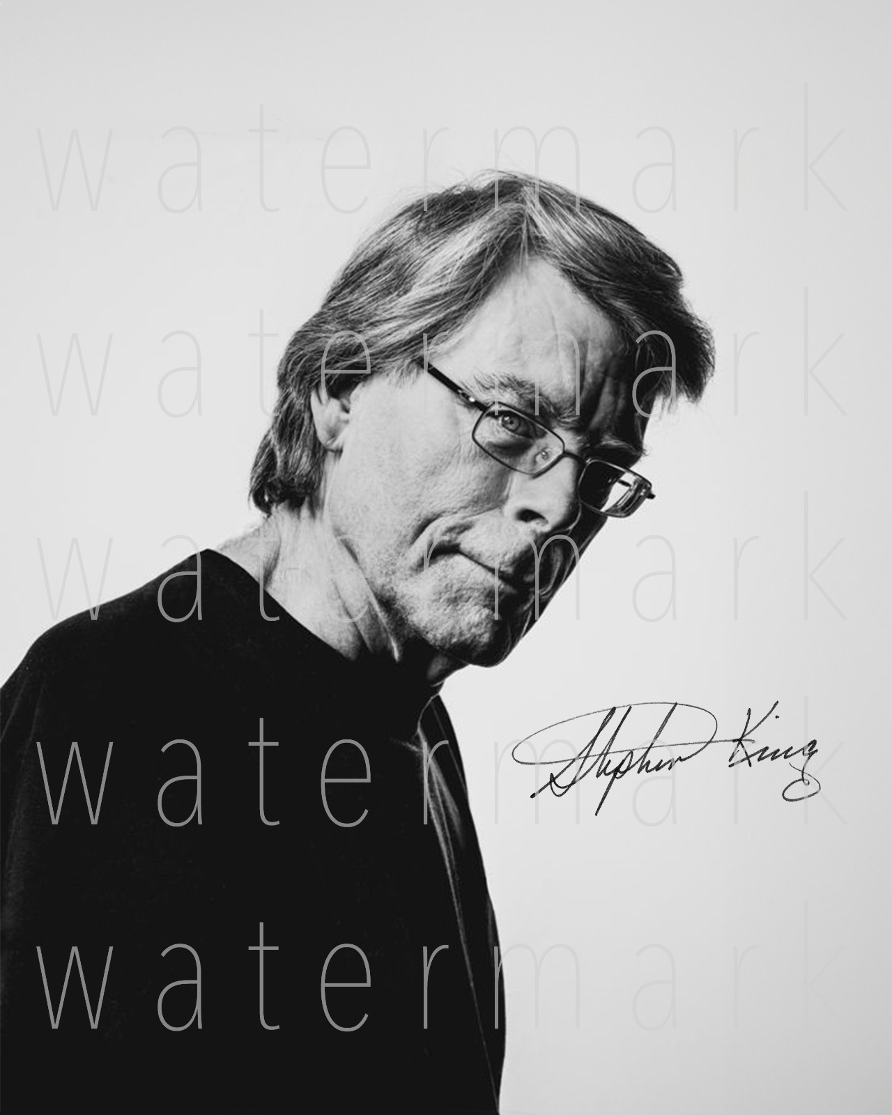 Stephen King signed 8X10 print photo poster picture autograph RP