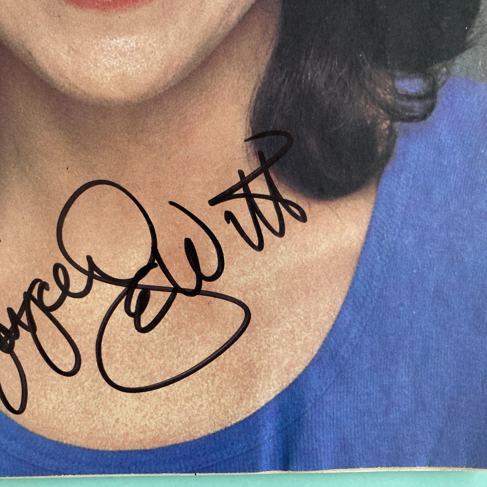 JOYCE DEWITT Signed US Magazine SEPTEMBER 5 1978 THREES COMPANY’S Janet No Label