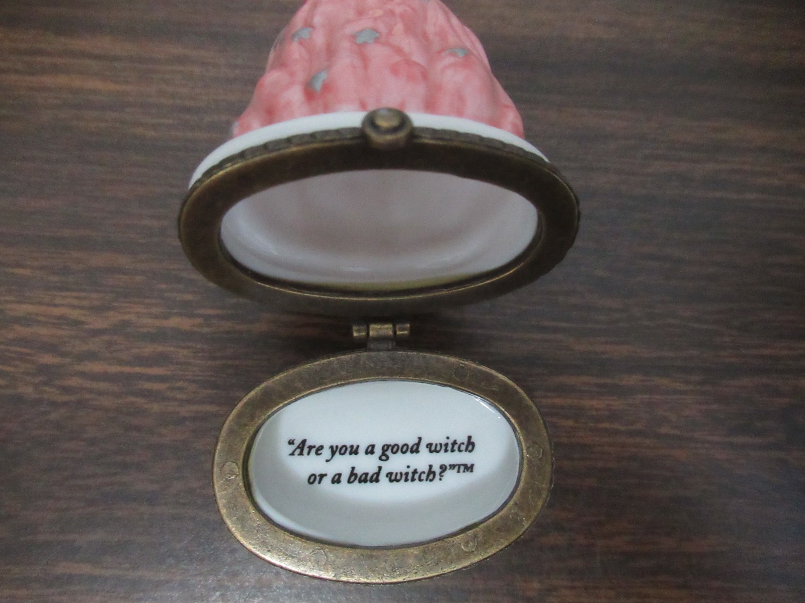 Wizard of Oz Cannon Falls Glinda the Good Witch Trinket box with wand