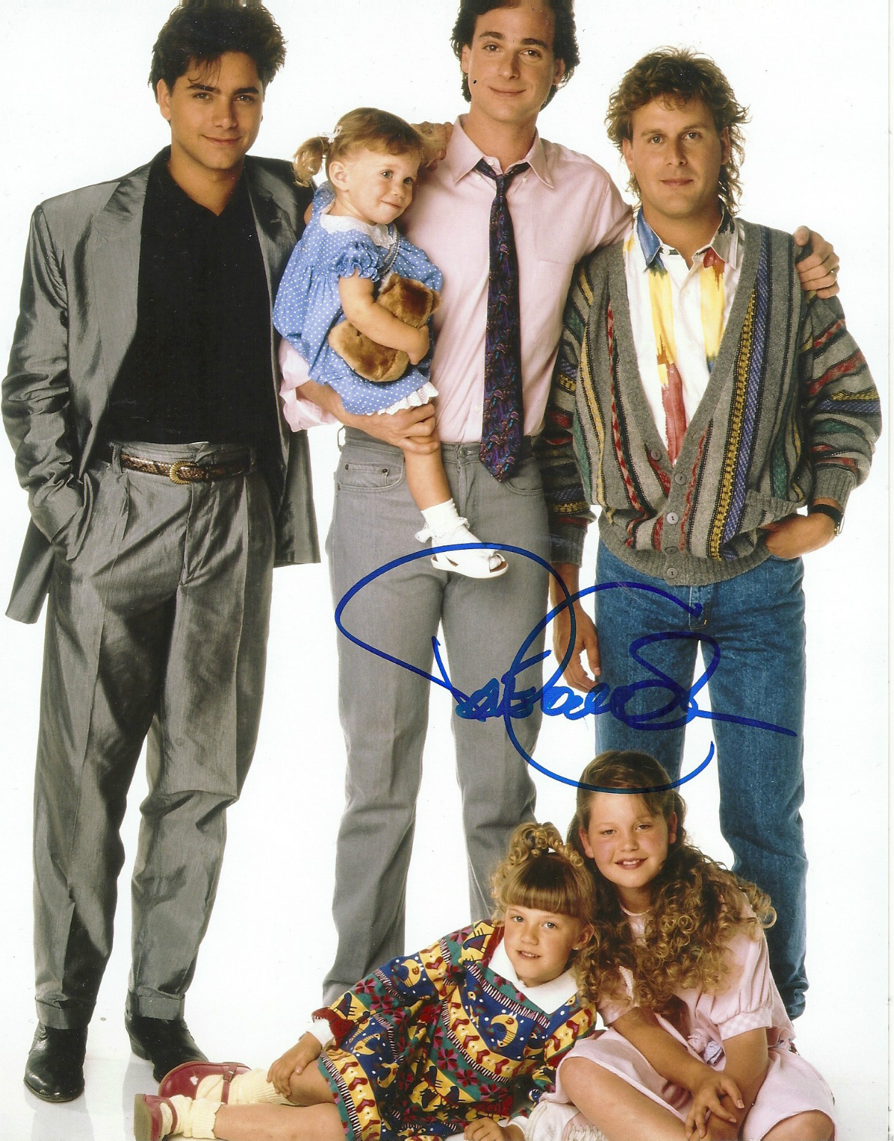 DAVE COULIER ‘FULL HOUSE’ JOEY GLADSTONE SIGNED 8X10 PICTURE *COA 6