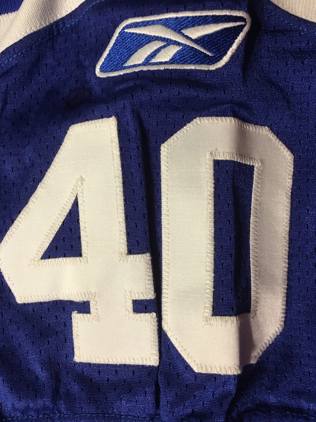 Vintage Authentic Reebok Rob Lowe Indianapolis Colts Game Issue NFL Jersey Sz 46