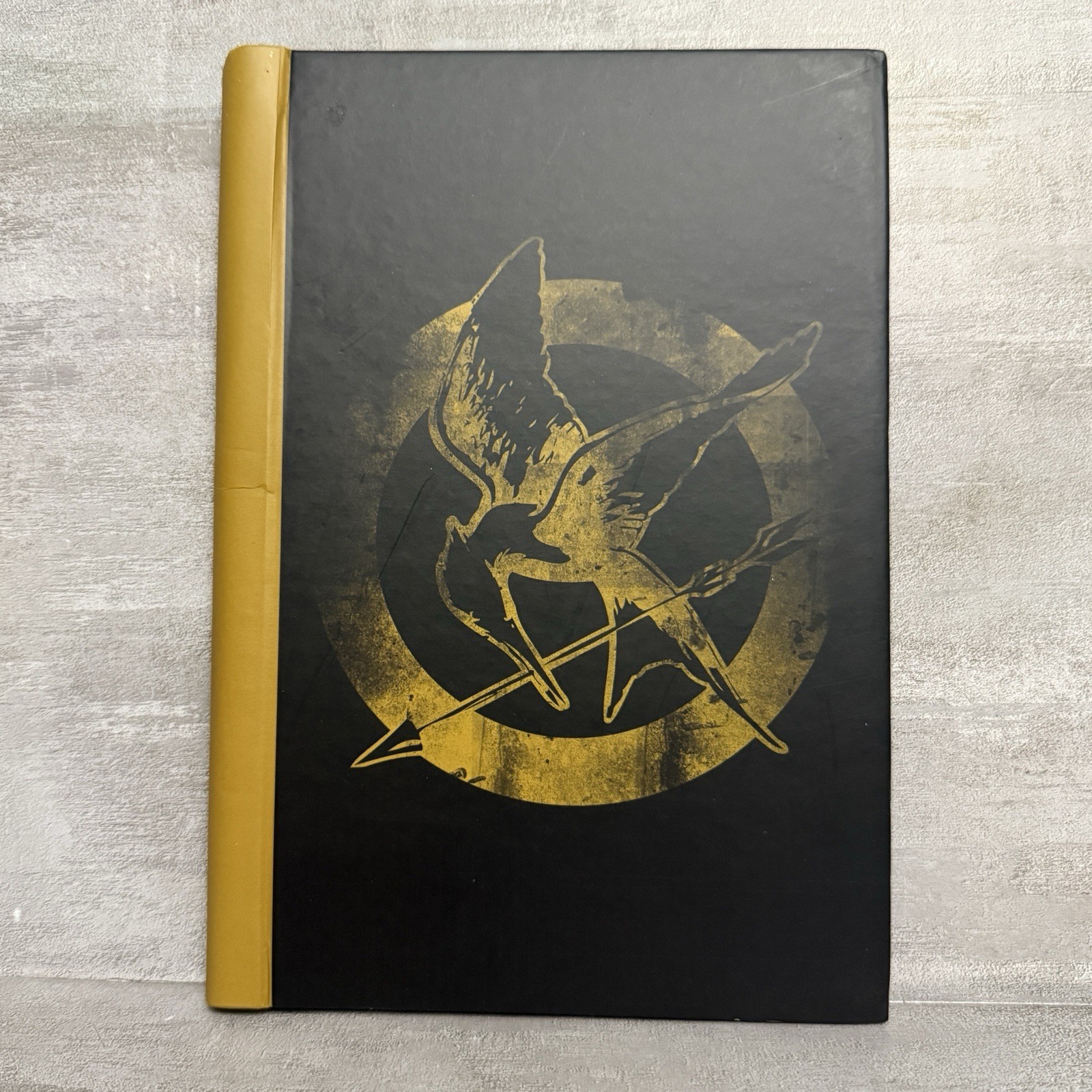 NECA Hunger Games Notebook Mockingjay Logo Scholastic Pre-Movies 2008 Vintage