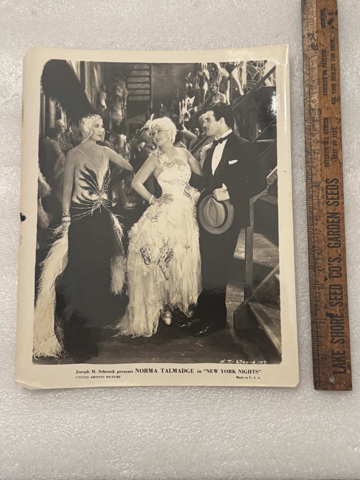 1929 Norma Talmadge Original United Artists Picture Photo “New York Nights”
