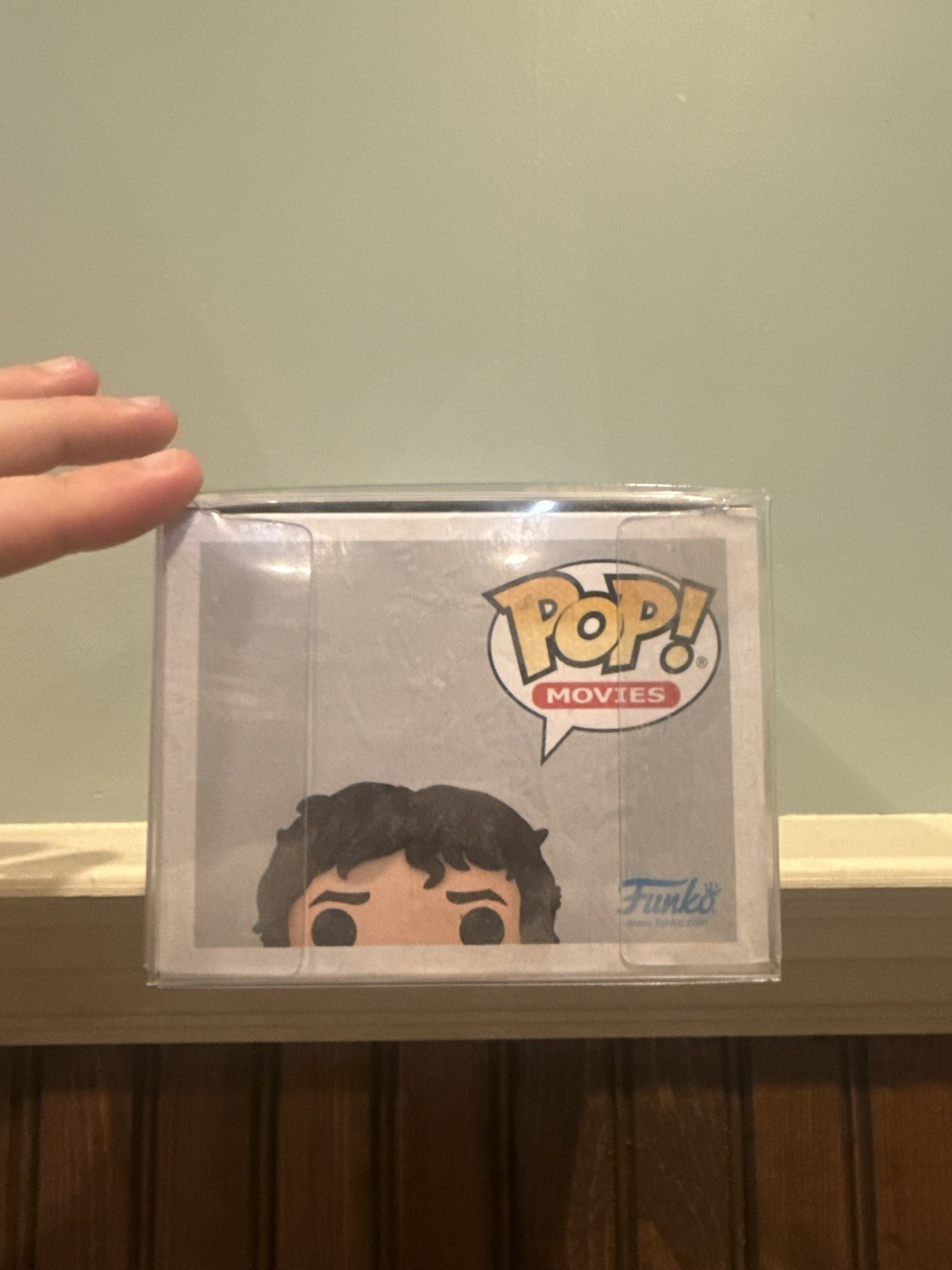 Funko Pop Lord Of The Rings Frodo With The Ring #1389 Signed By Elijah Wood JSA