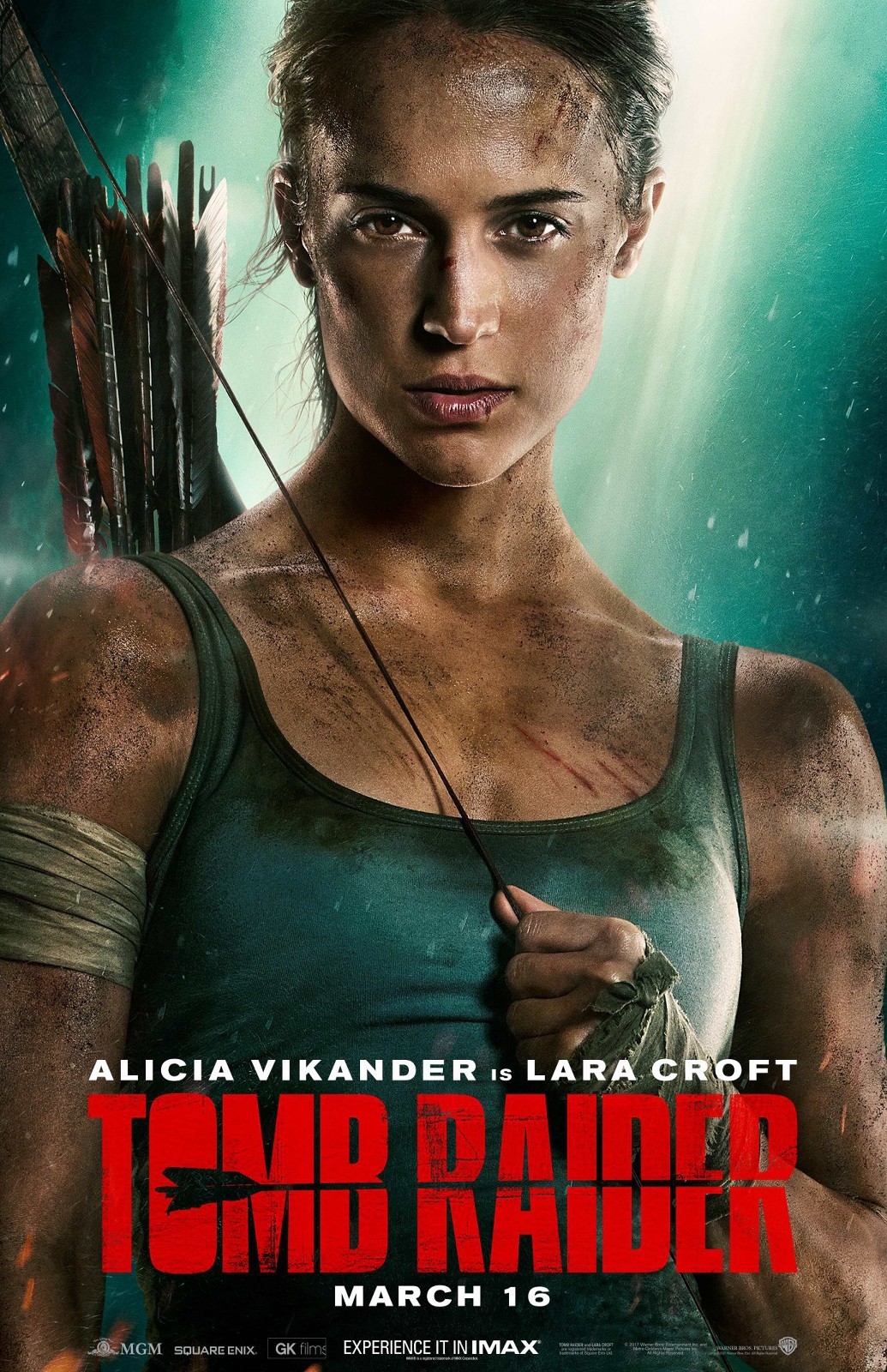 Tomb Raider movie poster (c) – Alicia Vikander poster – 11 x 17 inches