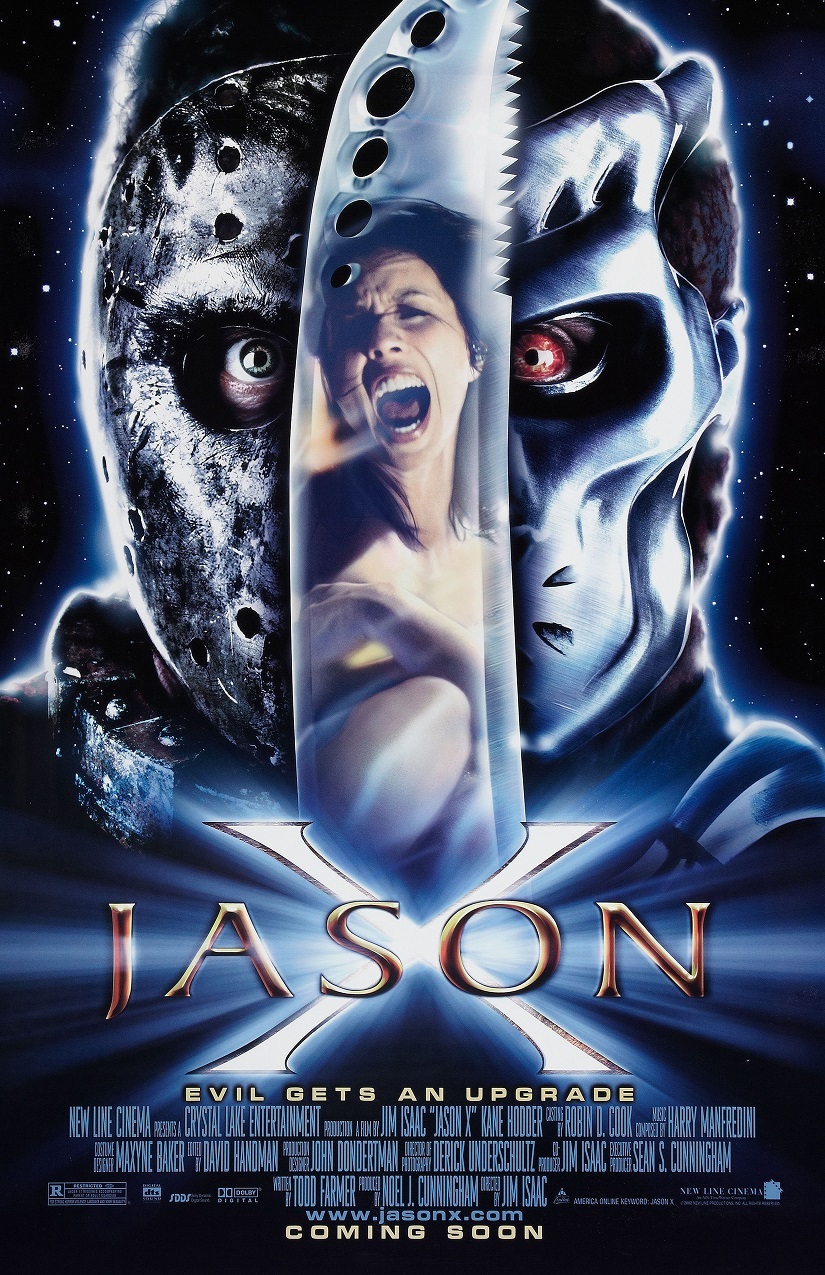 Jason X movie poster – 11 x 17 inches – Friday The 13th movie poster