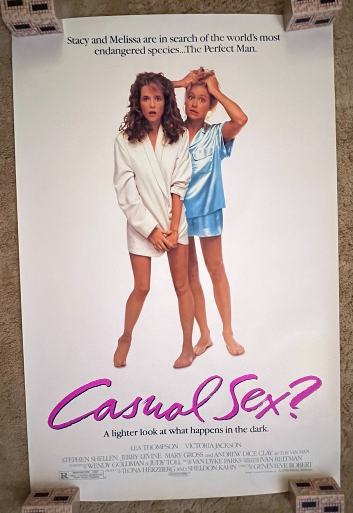 Casual Sex? 1988 Double-Sided Movie Poster 27×41 Lea Thompson Rolled