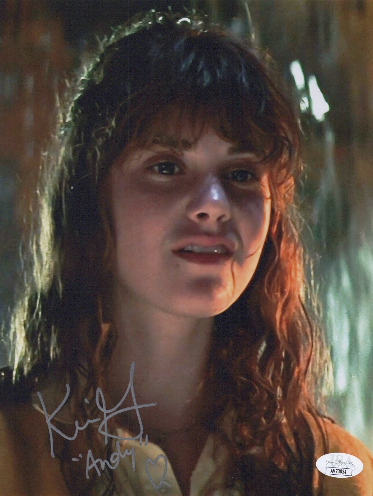 KERRI GREEN Signed THE GOONIES 8×10 Photo Autograph ANDY JSA COA CERT